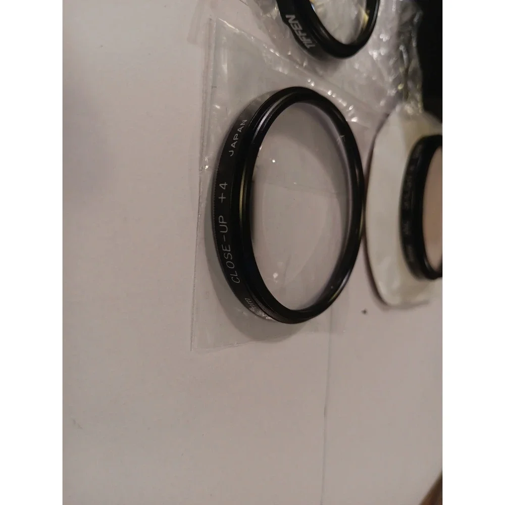 TIFFEN 52mm Close Up Lens Set +1, +2 & +4 With Case Japan